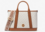 Bolso MK Luisa logo vainilla